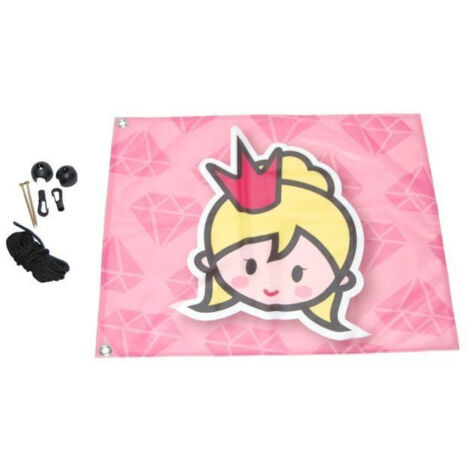 Flagge am Mast PRINZESSIN
