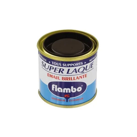 Flambo-Lack 50ml dunkelbraun.