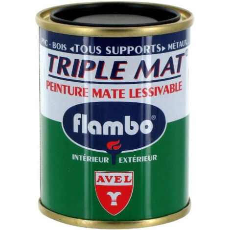Flambo Triple Mat 100ml Noir Mat - FLAMBO