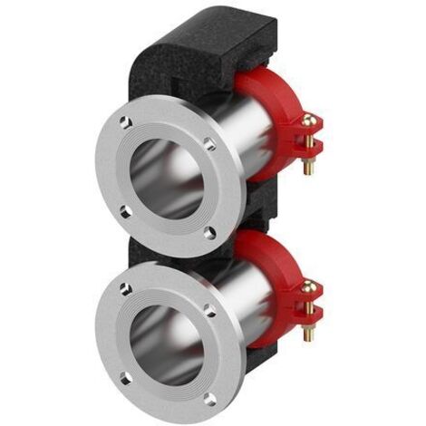 Flamco BigFixLock Flansch, Set mit Isolierung DN 100 (114,3) x DN 65, PN 6