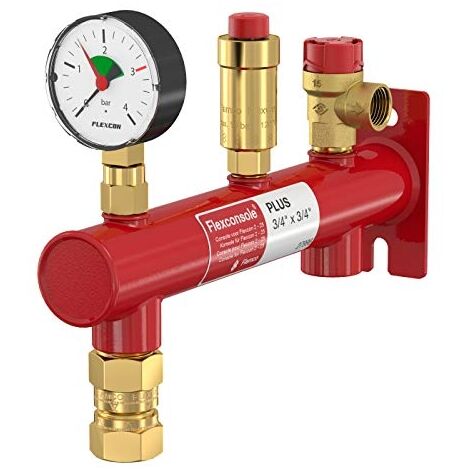 Flamco Flexconsole Plus 27996 support mural rouge