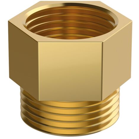 Flamco Innengewinde/Außengewinde Nippel 3/4" Messing, flachdichtend
