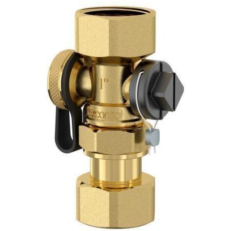 Flamco Kappenventil FlexControl Rp3/4, G3/4 F zu Revisionszwecken, 28920