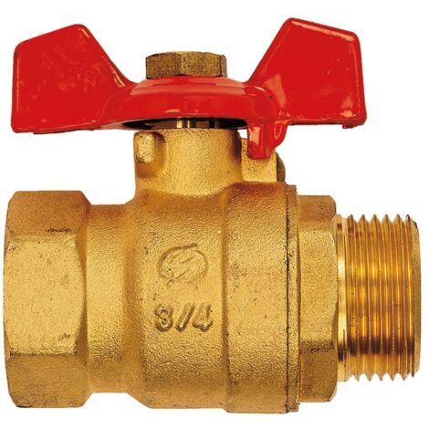 Flamco Kugelhahn 1" Innengewinde x 1" Außengewinde