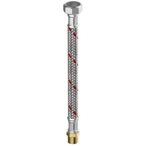 Flamco Meiflex Panzerschlauch Heizung/Klima 1 1/2 Zoll IG x 1 1/2" AG, 700 mm, M4325.1148.70