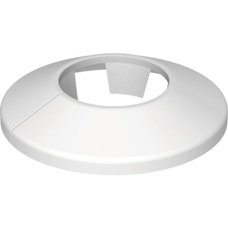 Flamco Rückschlagventil Rosette 15mm aus Kunststoff, Weiß