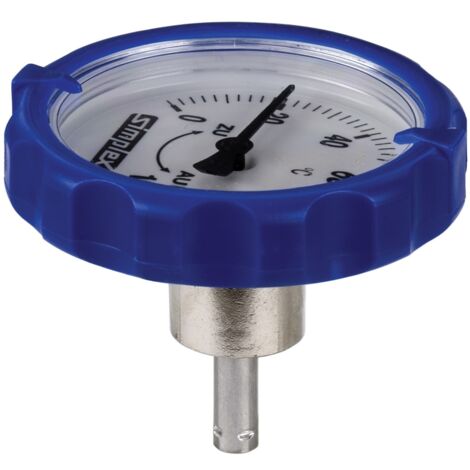 Flamco Thermometergriff DN20-50 Kst. blau, F10199