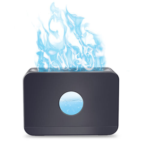 Flame Aroma Diffuser Portable Aromatherapy Diffuser Humidifier Night Light Diffuser for Home Office