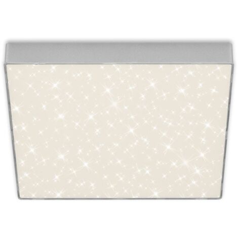 FLAME STAR PLAFONIERA LED EFFETTO CIELOSTELLATO 29x29CM LED 21W 2000LM 4000K