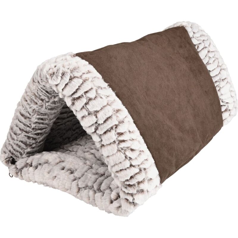 

Cama para gatos 2 en 1 Snoozzy triangular 32x55x23 cm - Marrón - Flamingo