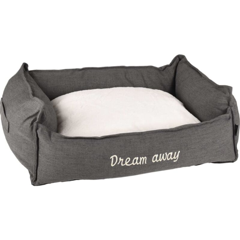 

FLAMINGO Cama para perros con cremallera Dream Away gris 90x70 cm - Gris