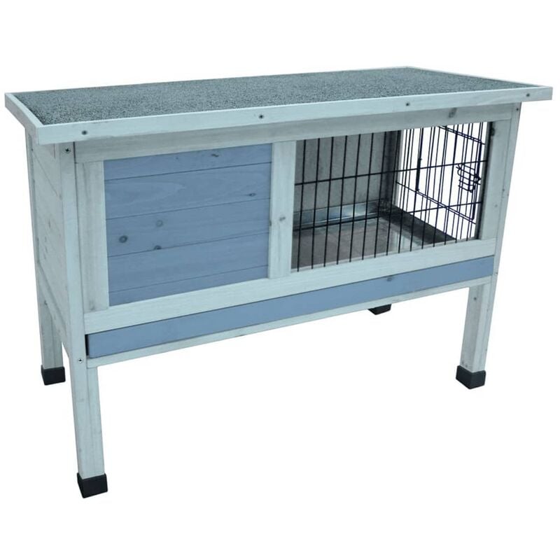 

Conejera Bugs 90 Cottage gris 91x45x70 cm - Gris - Flamingo