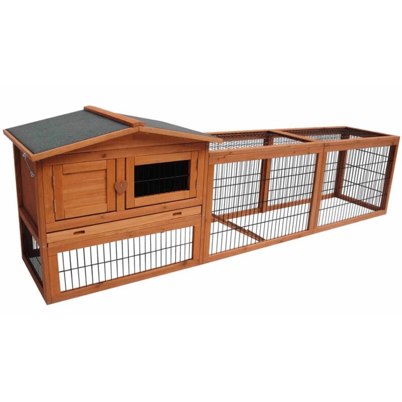 

FLAMINGO Conejera Sunshine Jumbo 230x53x70 cm 200076 - Marrón