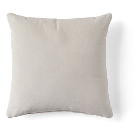Flamingo - coussin - 45x45 cm - en velours - beige