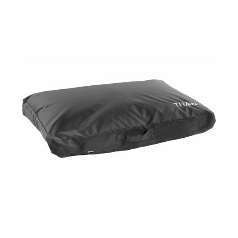 Flamingo - Coussin Titan en Teflon noir 80 cm x 55 cm x 8 cm