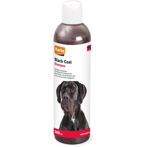 FLAMINGO Karlie Shampoo per Pelo Nero, Shampoo per Cani, 300 ml