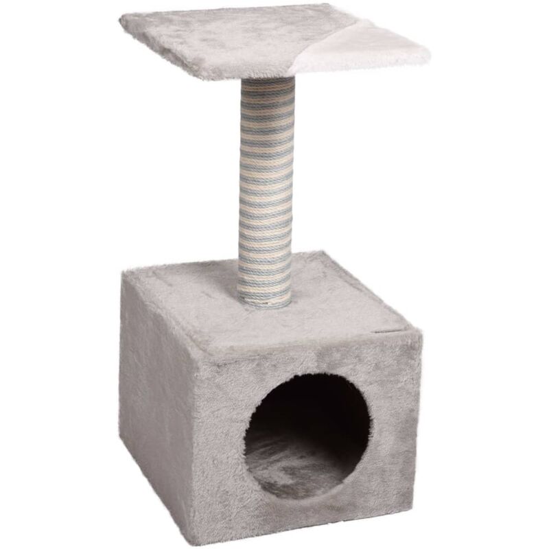 

FLAMINGO Rascador para gatos Cary gris 30x30x61 cm - Gris