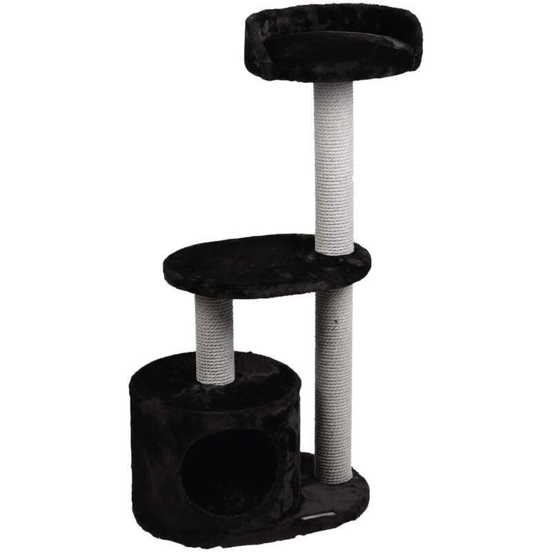 

FLAMINGO Rascador para gatos Echo negro 48x34x99 cm - Negro
