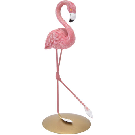 Flamingo-Statue aus Kunstharz, Innendekoration für Wohnzimmer, Schlafzimmer oder Büro