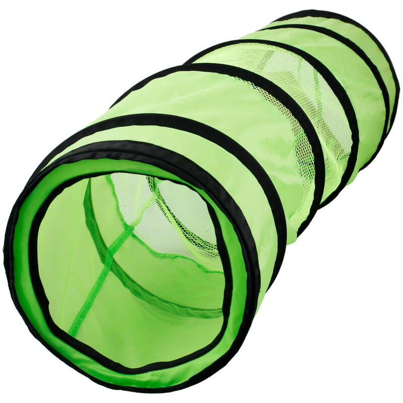 

Túnel para gatos verdes y negros 136 cm