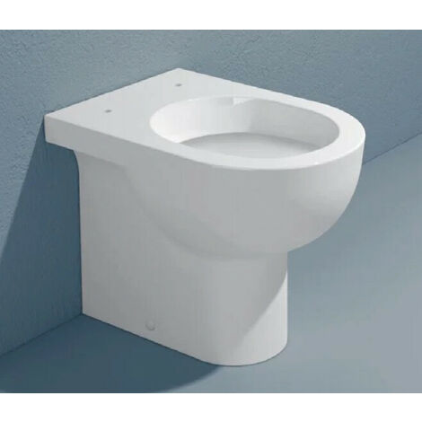 FLAMINIA - QUICK VASO WC A PAVIMENTO BTW SCARICO S/P CON BRIDA IN CERAMICA BIANCO QK117