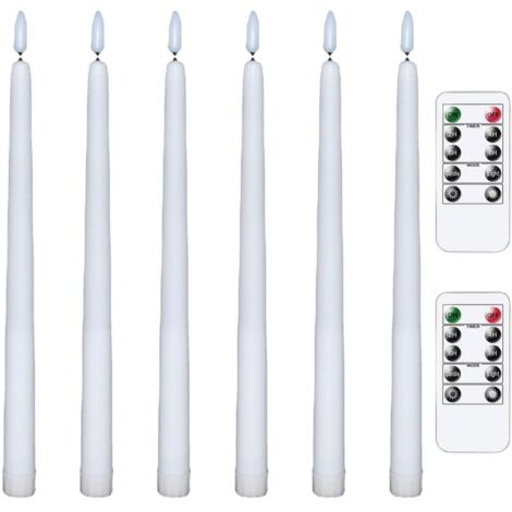 flammenlose LED-Kerzen mit Fernbedienung, warmes, flackerndes Licht für Weihnachts-, Hochzeits-, Halloween- und Thanksgiving-Dekoration