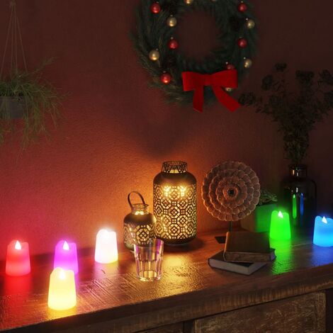 Led Kerzenlicht Weihnachten Fee Lampe Flammenlos -freundlich Desktop  leuchtende Ornament mit Stand Deko