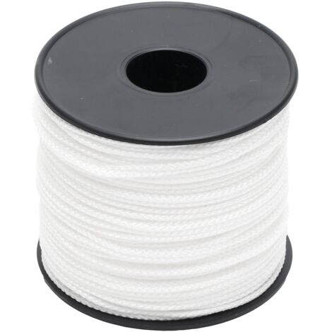 Flandria 421 Bobina di Drizza in polipropilene, diametro 2 mm 100 m, Bianco