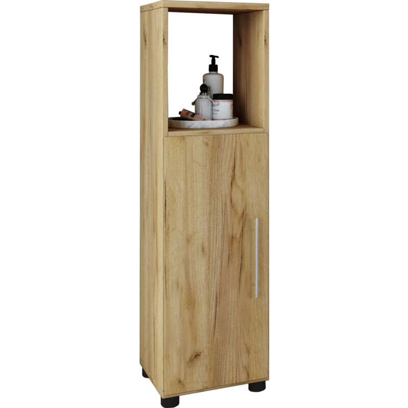 Ebuy24 Badmöbel Midischrank Badschrank Flandu