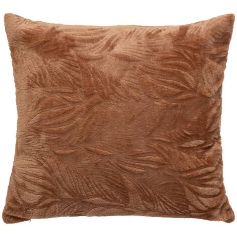 Flanellkissen Ryo Rose terracotta 40x40cm - Atmosphera créateur d'intérieur