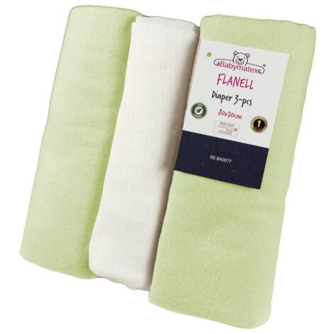 Flanellwindeln, 3er-Pack, Größe. 70x80