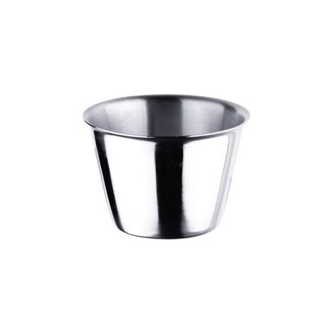 FLANERO ACERO INOX LISO - 8X5,5 CM
