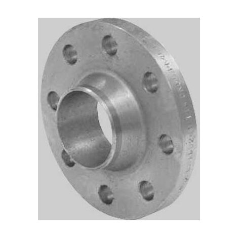 FLANGIA CON COLLARINO IN ACCIAIO AL CARBONIO A SALDARE  3 DN 80  8 Fori Ø 18     MADE IN ITALY