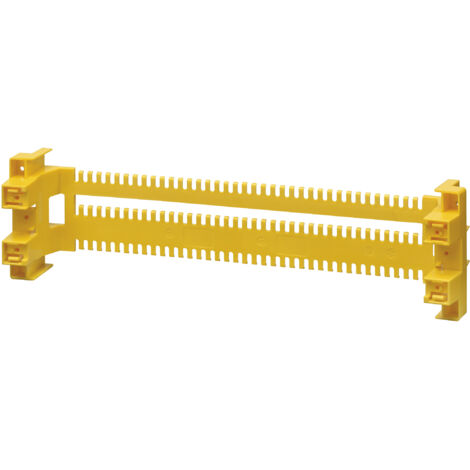 Flangia Ferma Tubi Vimar per centralini 18 Moduli Giallo V53583