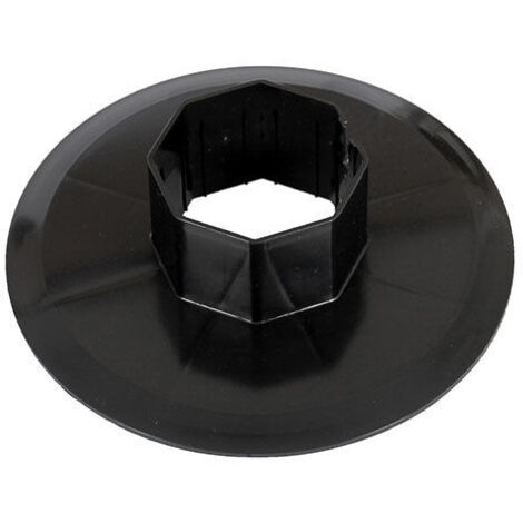 Flangia guida PVC per asse ottagonale Ø60mm - Ø170mm