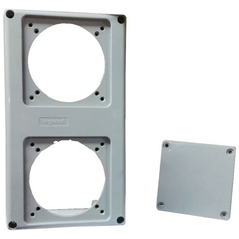 Flangia Legrand 220x125mm per 2 prese CEE da 16A 057713