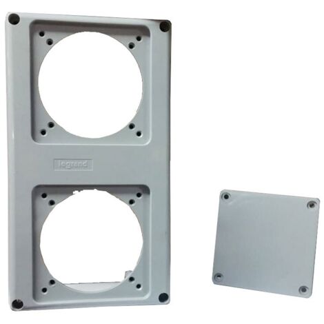 Flangia Legrand 220x125mm per 2 prese CEE da 16A 057713