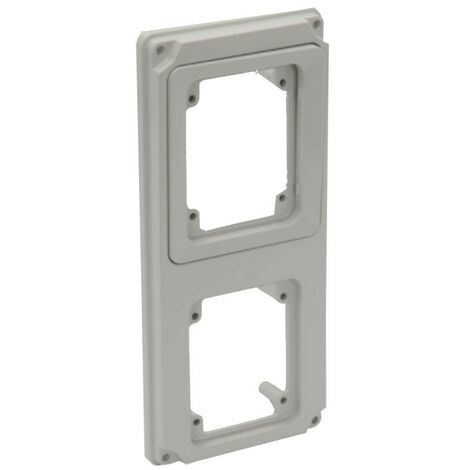 Flangia Palazzoli 2 prese fisse per quadro verticale IP66 579714