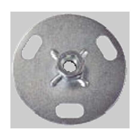 FLANGIA PER COLLARI A SBALZO SU PARETI - 1/2 - 10 pezzi - MADE IN ITALY