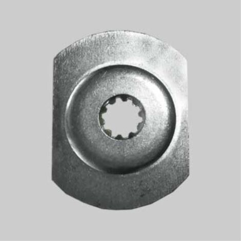 Flangia per coppia conica foro dentato