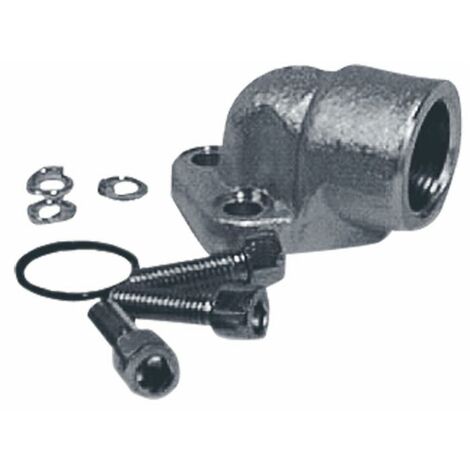 Flangia pompa oleodinamica 3 fori 3/8” interasse 30