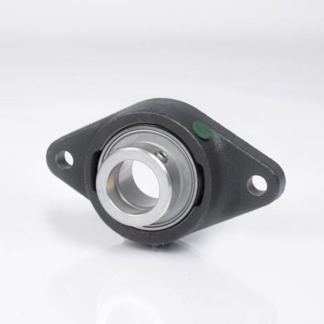 Flanschlager-Gehäuseeinheit AELFL209 D1 45 mm oval
