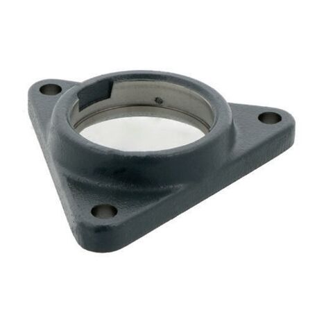 Flanschlagergehäuse GEHCFTR06 -GG 62mm dreieckig INA