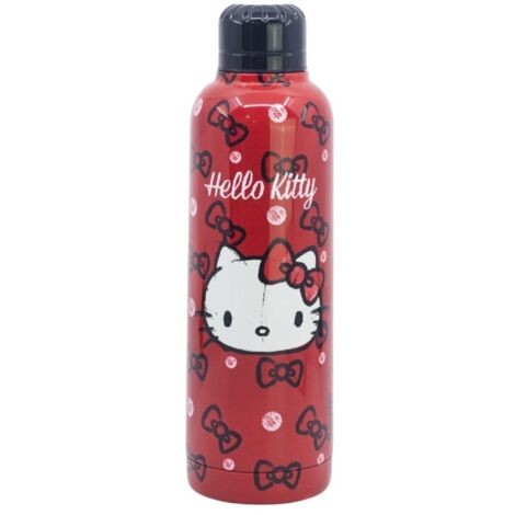 Flasche de wiederverwendbare Thermo-Wasserflasche de Edelstahl doppelt isoliert de 515 ml de Hallo Kitty