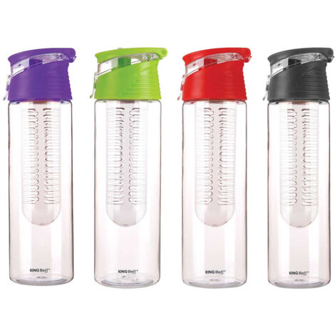 FLASCHE FLASCHE mit Fruchteinsatz 0,8L KINGHOFF KH-1192