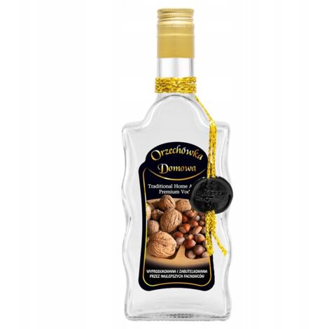 Flasche mit Wellenmuster, 500 ml, hausgemachte Ernährung