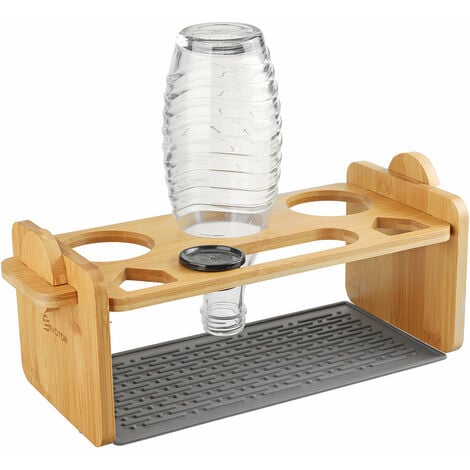 Flaschenhalter abnehmbare Abtropfschale Flaschenhalter Fantablau