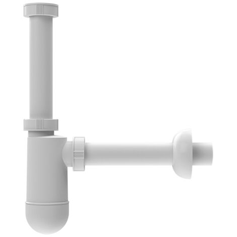 Flaschensiphon DN32x5/4' mit Rosette