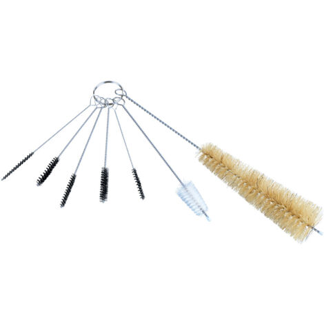 Flaschenwaschbürste, Set mit 7 Spitzen, WENKO