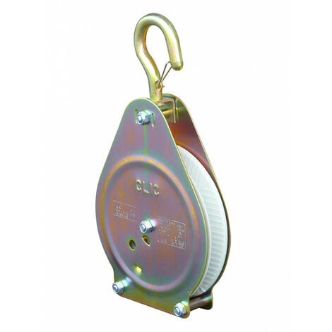 Flaschenzug mit Rücklaufsperre und Ratsche Last 80 Kg 1600460 Outifrance